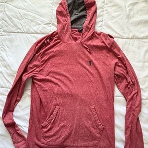 Casual Red Hoodie for Men